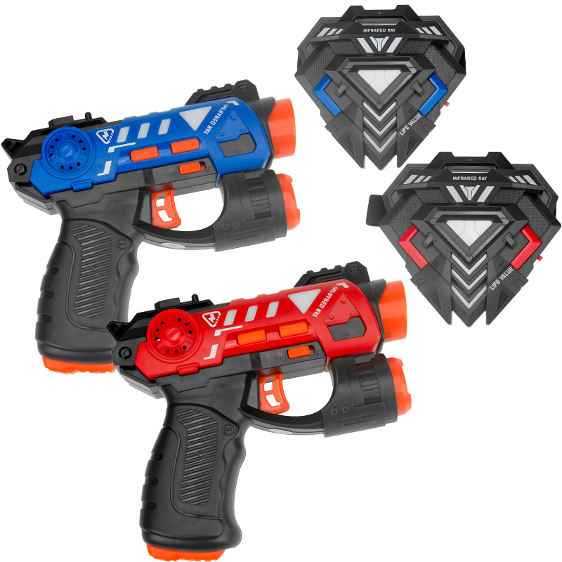 Laser Tag Set Kids - Çocuklar için Kızılötesi Savaş Silahları Seti