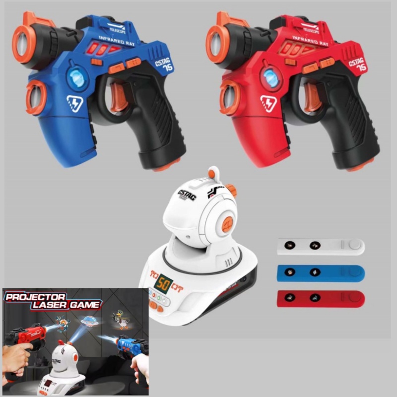Laser Tag Set Kids - CSTAG Projektör Ördek Avı Çekim Oyunu