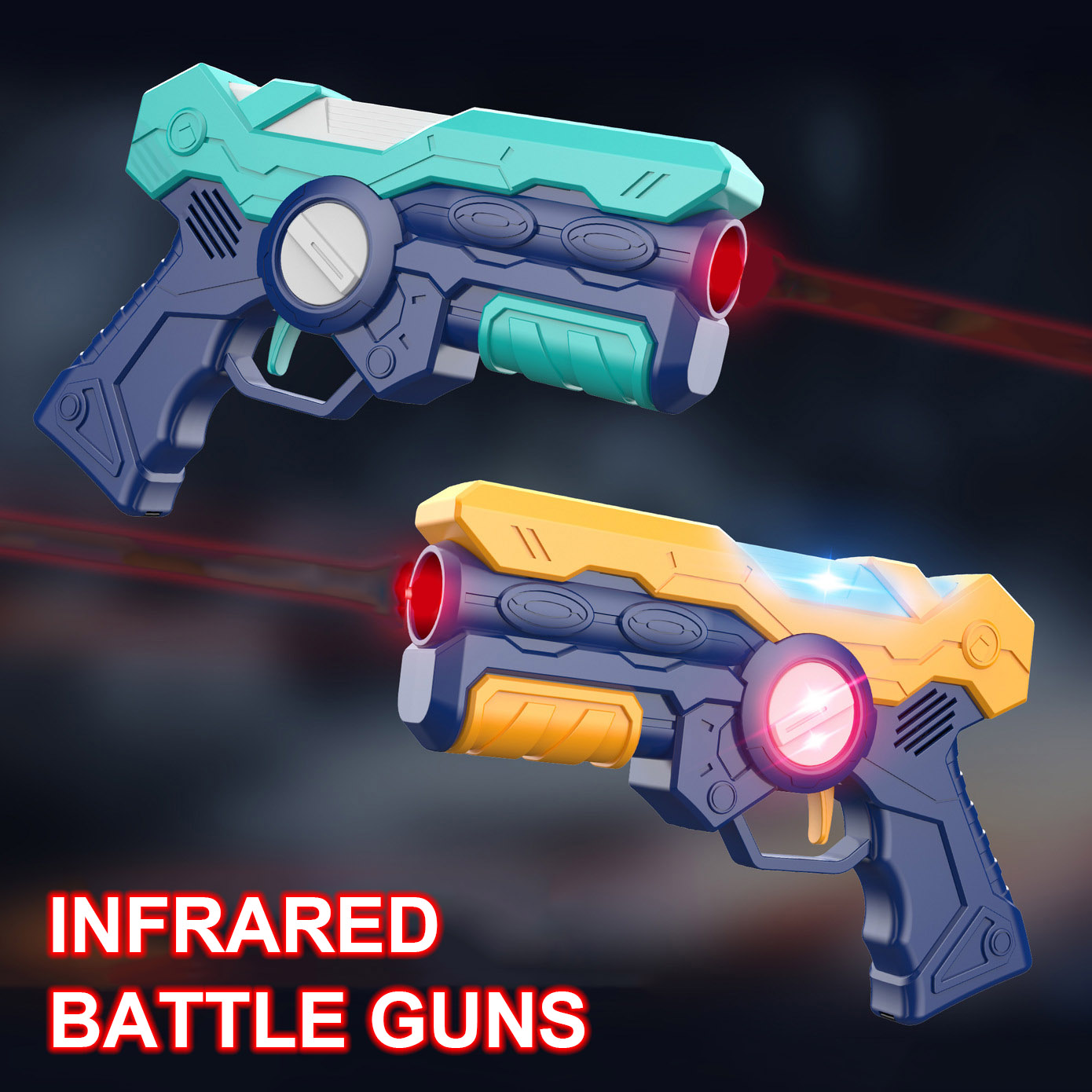 Laser Tag Set Kids - Kızılötesi Oyuncak Tabancalar Çocuklar İçin Lazer