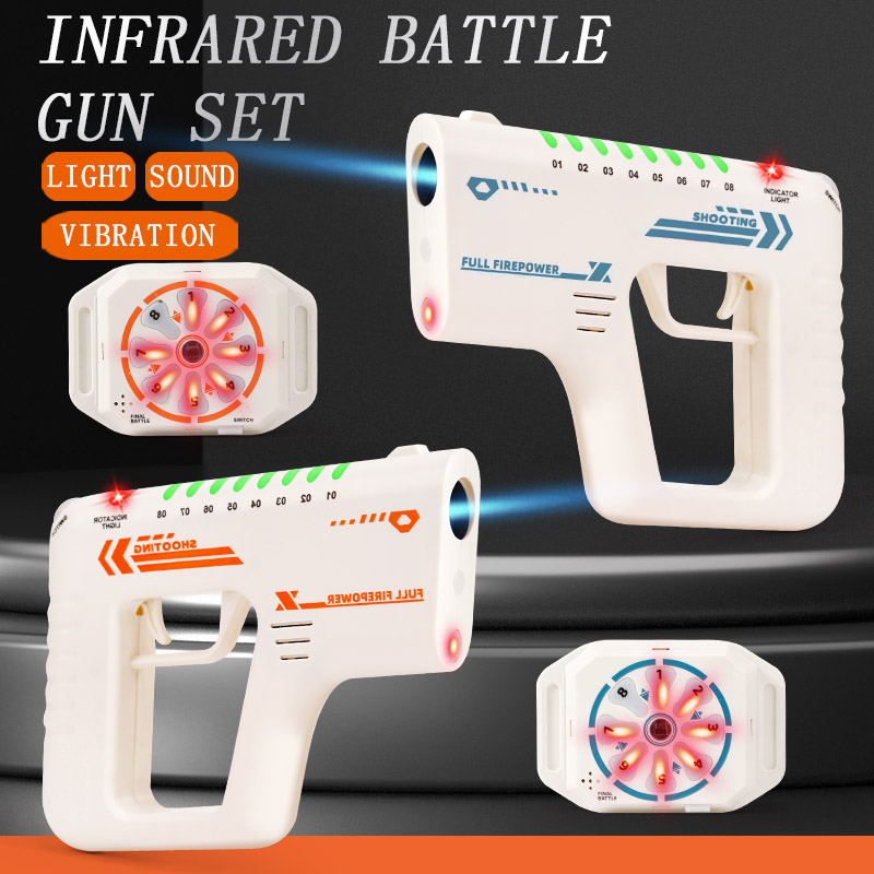 Laser Tag Set Kids - Kızılötesi Atış Oyunu Tabanca Seti Lazer