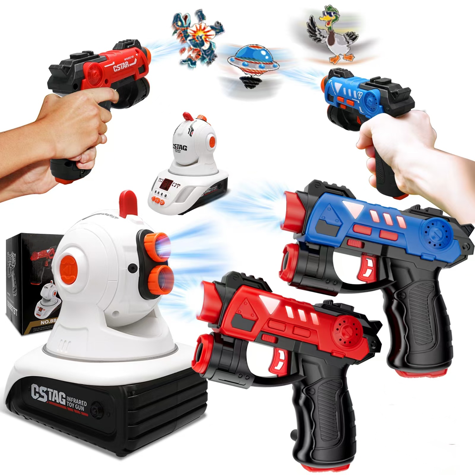 Laser Tag Set Kids - CSTAG Ördek Avı Atış Oyunu Çocuk