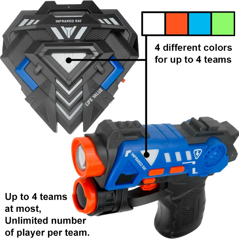 Çocuklar için Kızılötesi Savaş - Laser Tag Set Kids incelemesi ve fiyatı