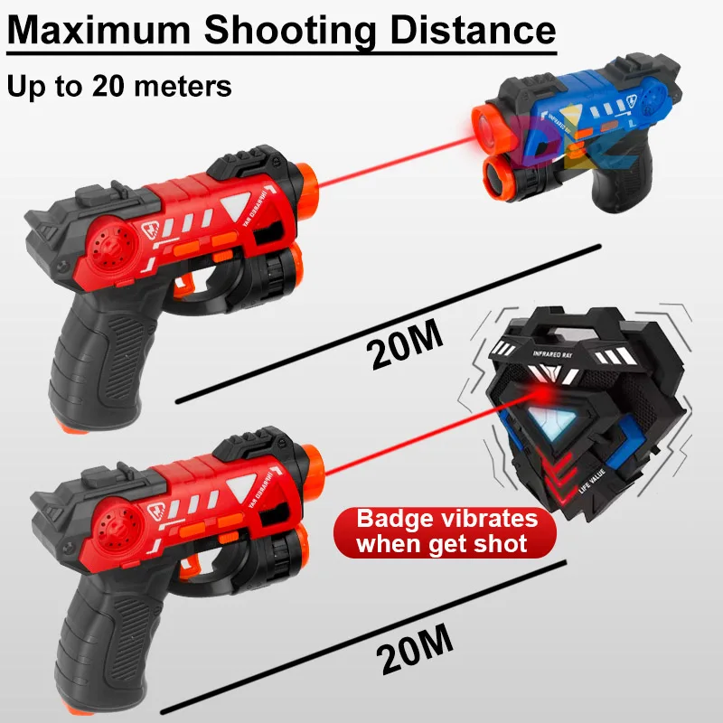 Çocuklar için Kızılötesi Savaş - Laser Tag Set Kids incelemesi ve fiyatı