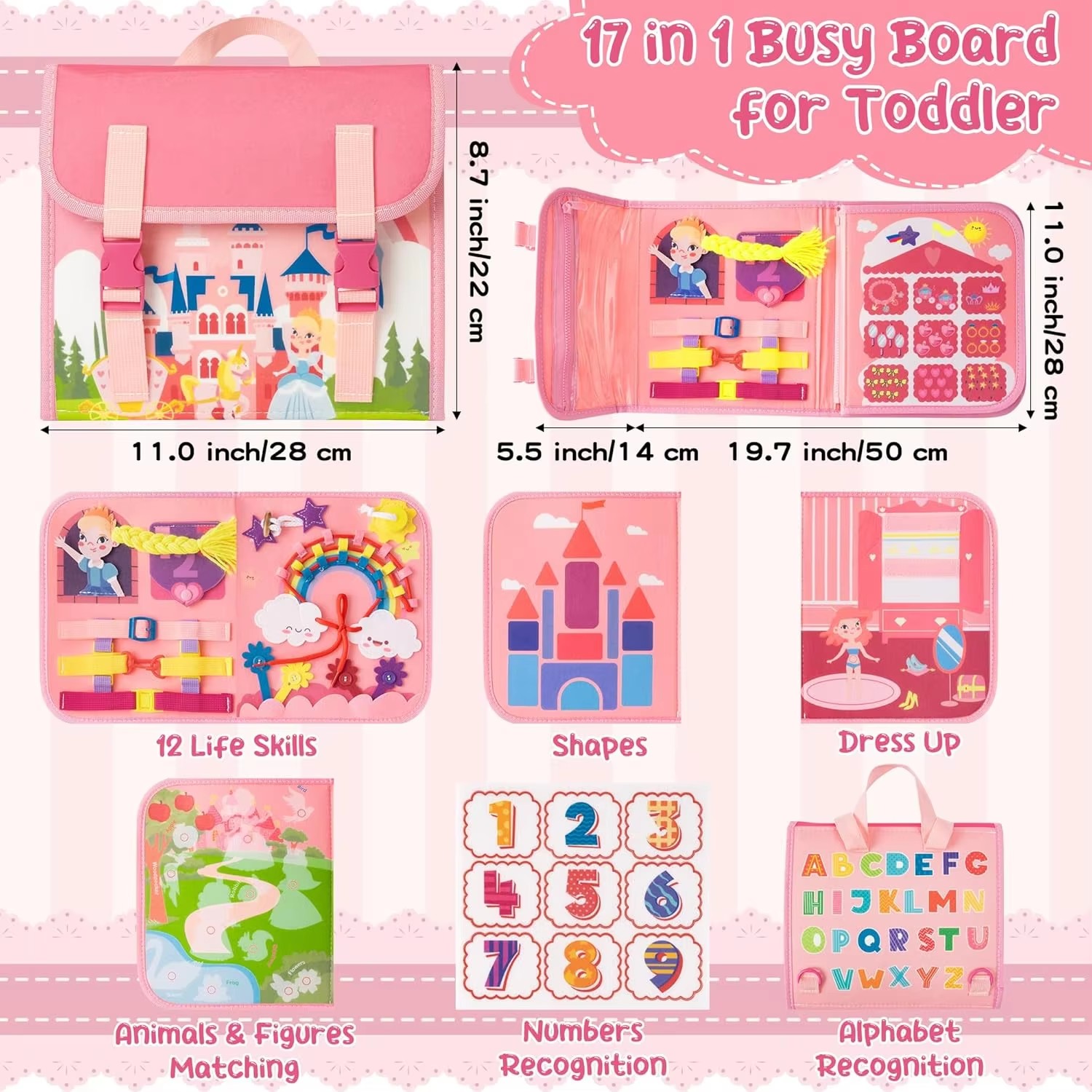 Eğlenceli Prenses Şatosu Aktiv - Kids Quiet Toys incelemesi ve fiyatı