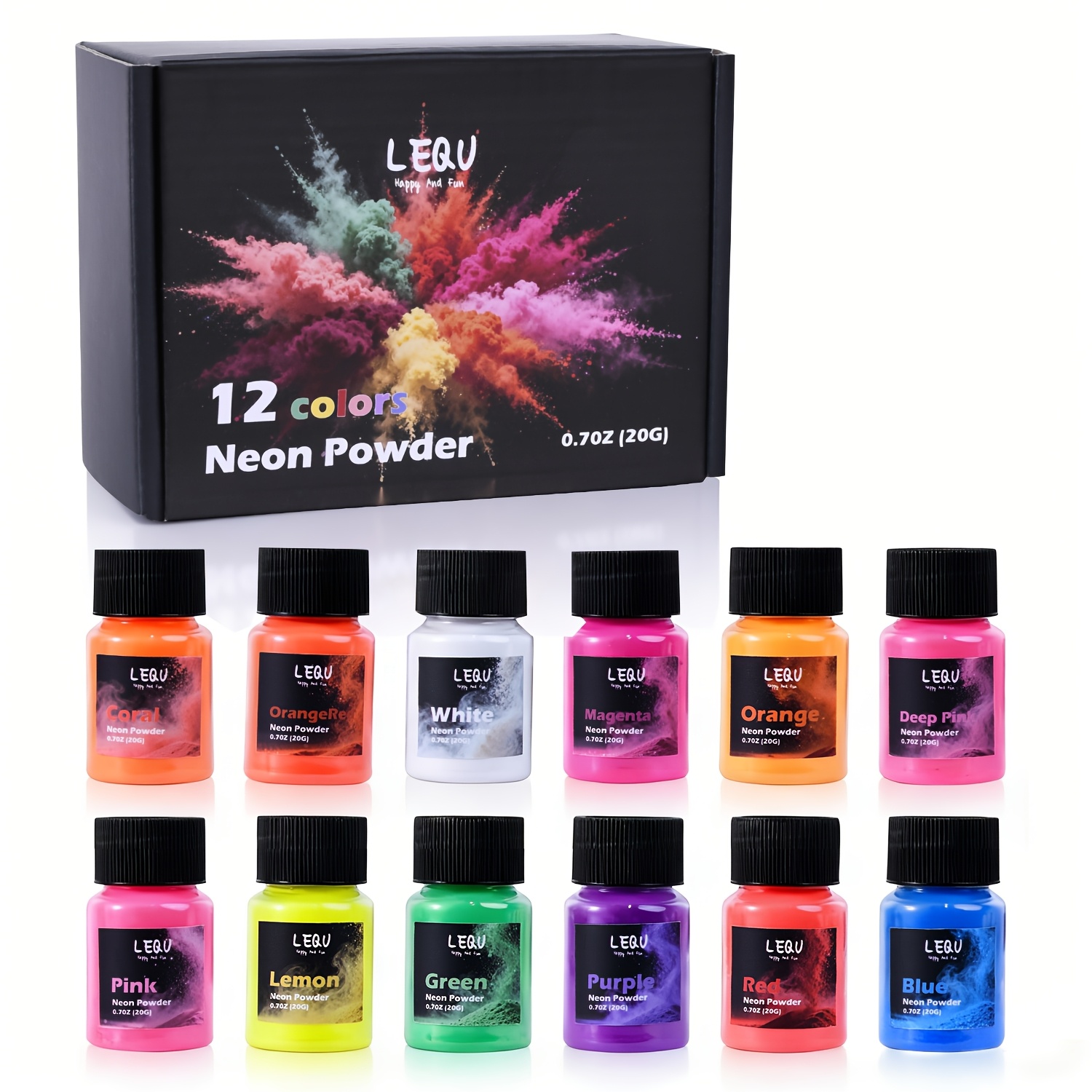 LEQU 12 Renkli Neon Floresan R - Slime Making Kit incelemesi ve fiyatı