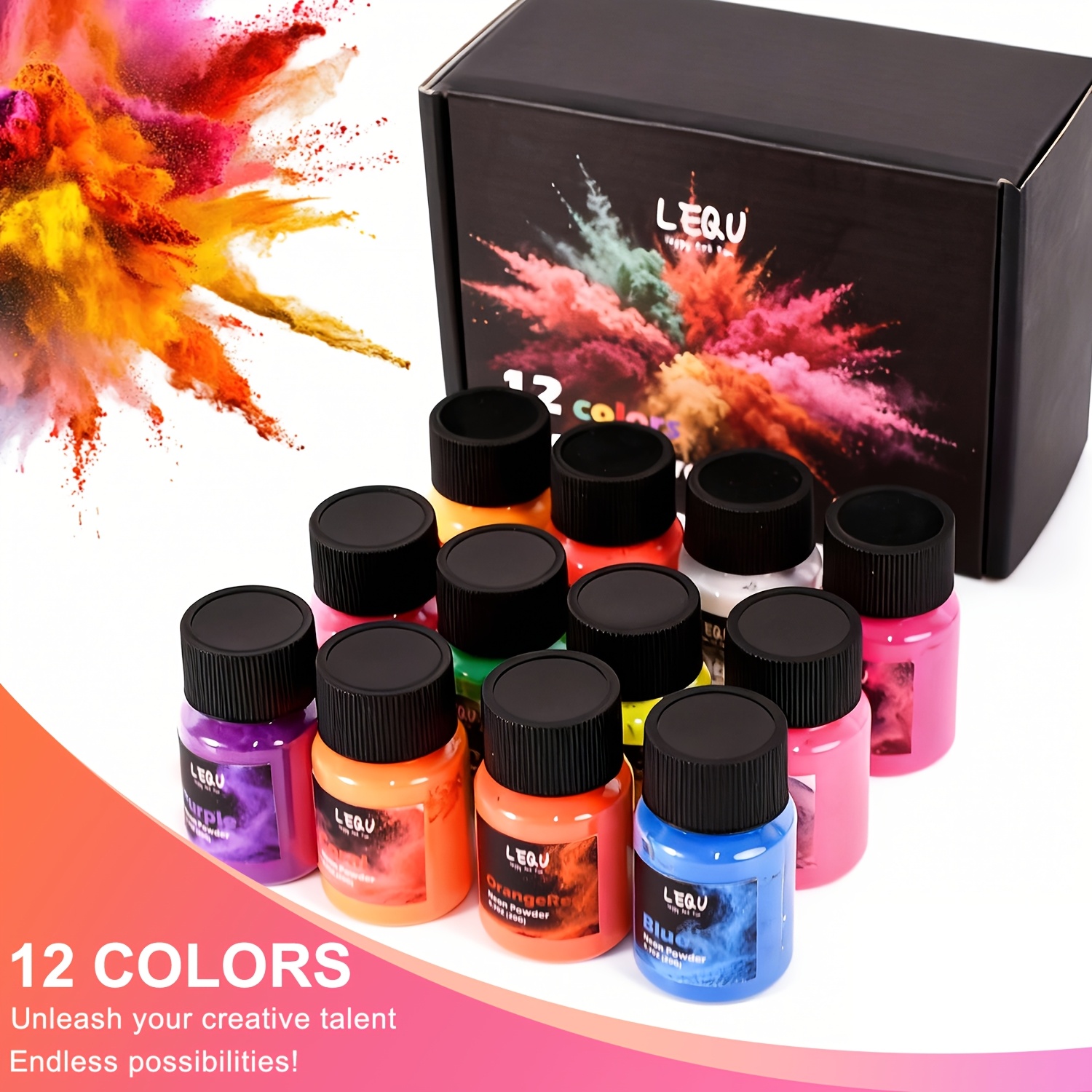 LEQU 12 Renkli Neon Floresan R - Slime Making Kit incelemesi ve fiyatı