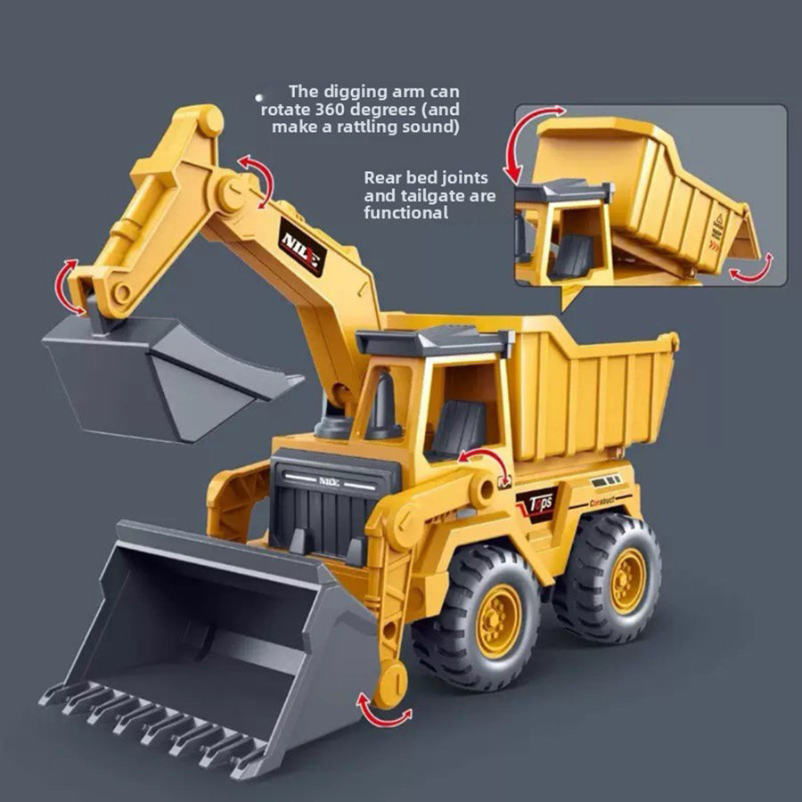 1 adet Ekskavatör Kamyon Model - Kids Toys Supplier incelemesi ve fiyatı