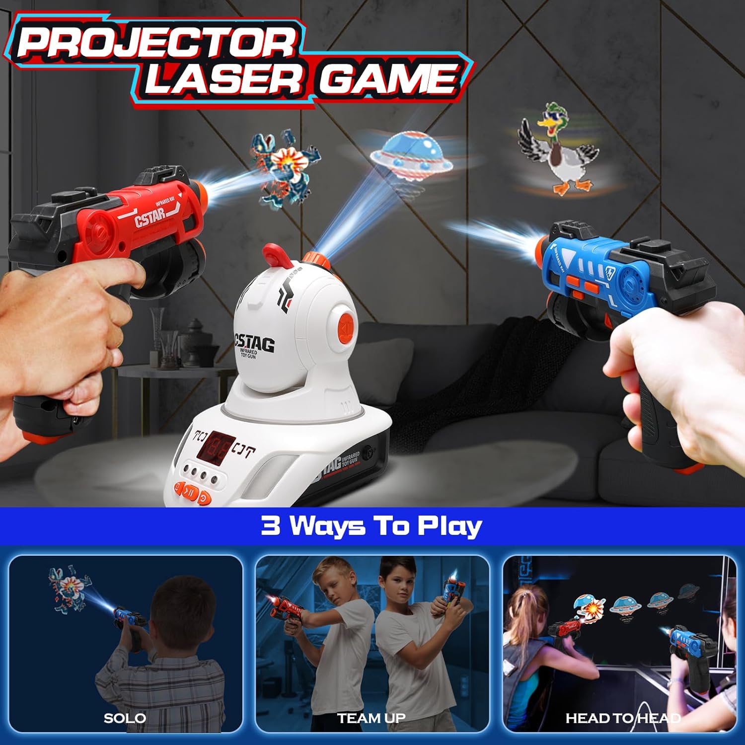 VATOS Kızılötesi Lazer Etiketi - Laser Tag Set Kids incelemesi ve fiyatı