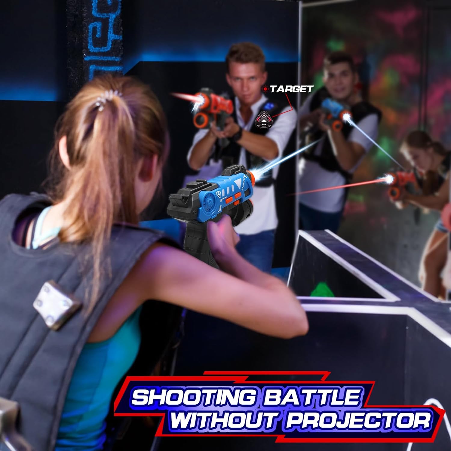 CSTAG Projektör Ördek UFO Avcı - Laser Tag Set Kids incelemesi ve fiyatı