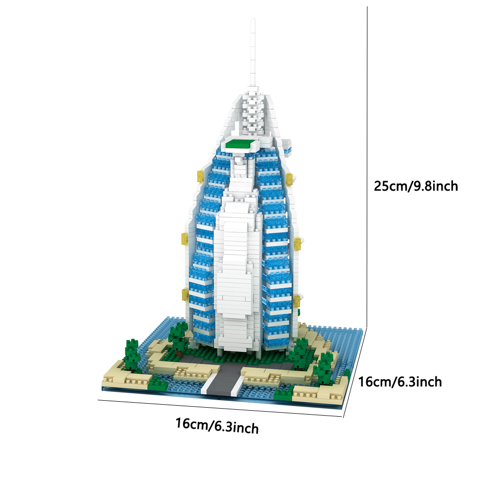 Küçük Yapılı Dubai Skyline Yap - Kids Toys Dubai incelemesi ve fiyatı