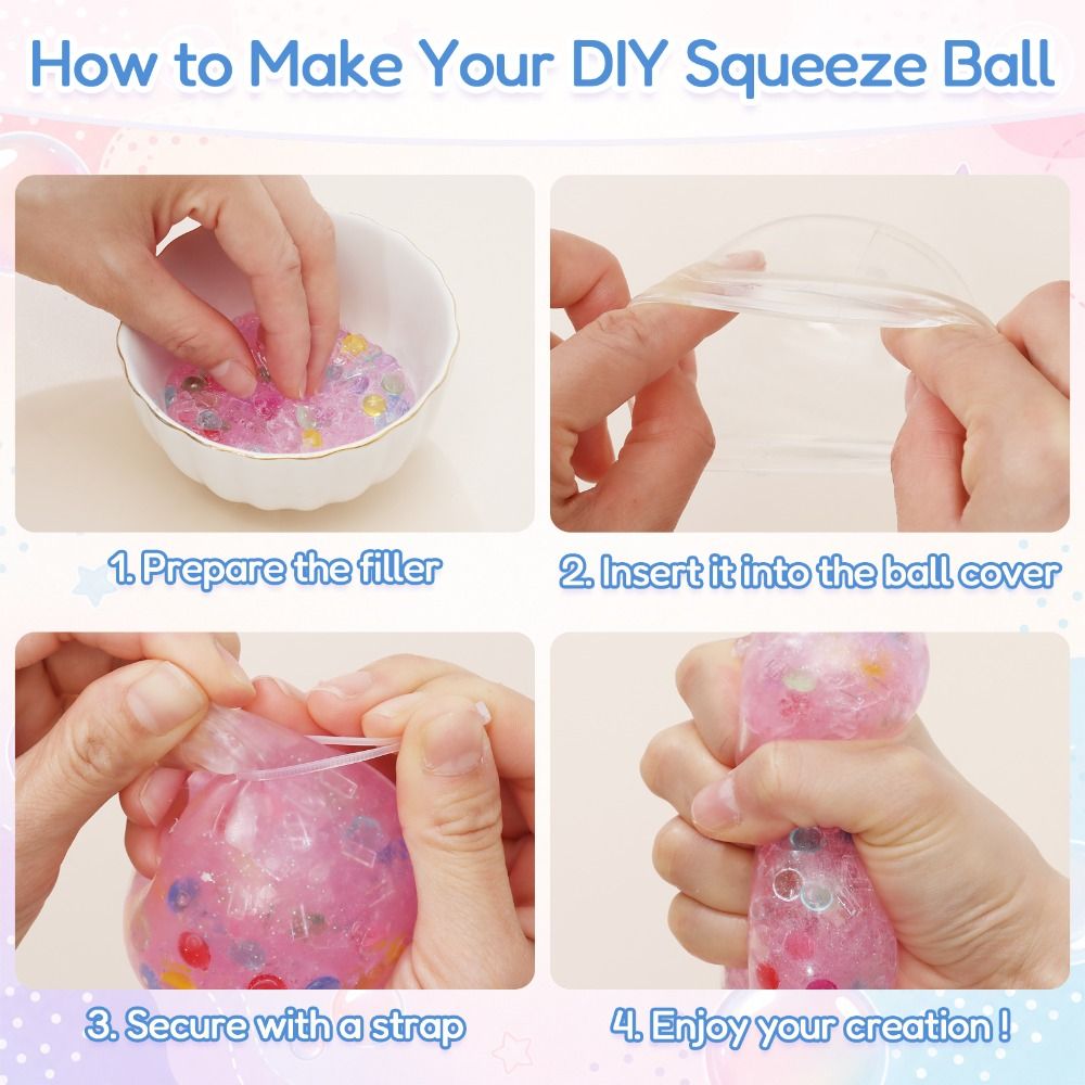 6cm Top Kaplamaları DIY Stres  - Slime Making Kit incelemesi ve fiyatı