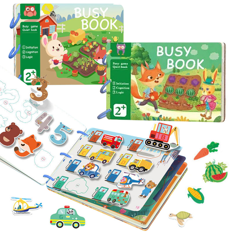 Montessori Bebek Sessiz Kitap  - Kids Quiet Toys incelemesi ve fiyatı