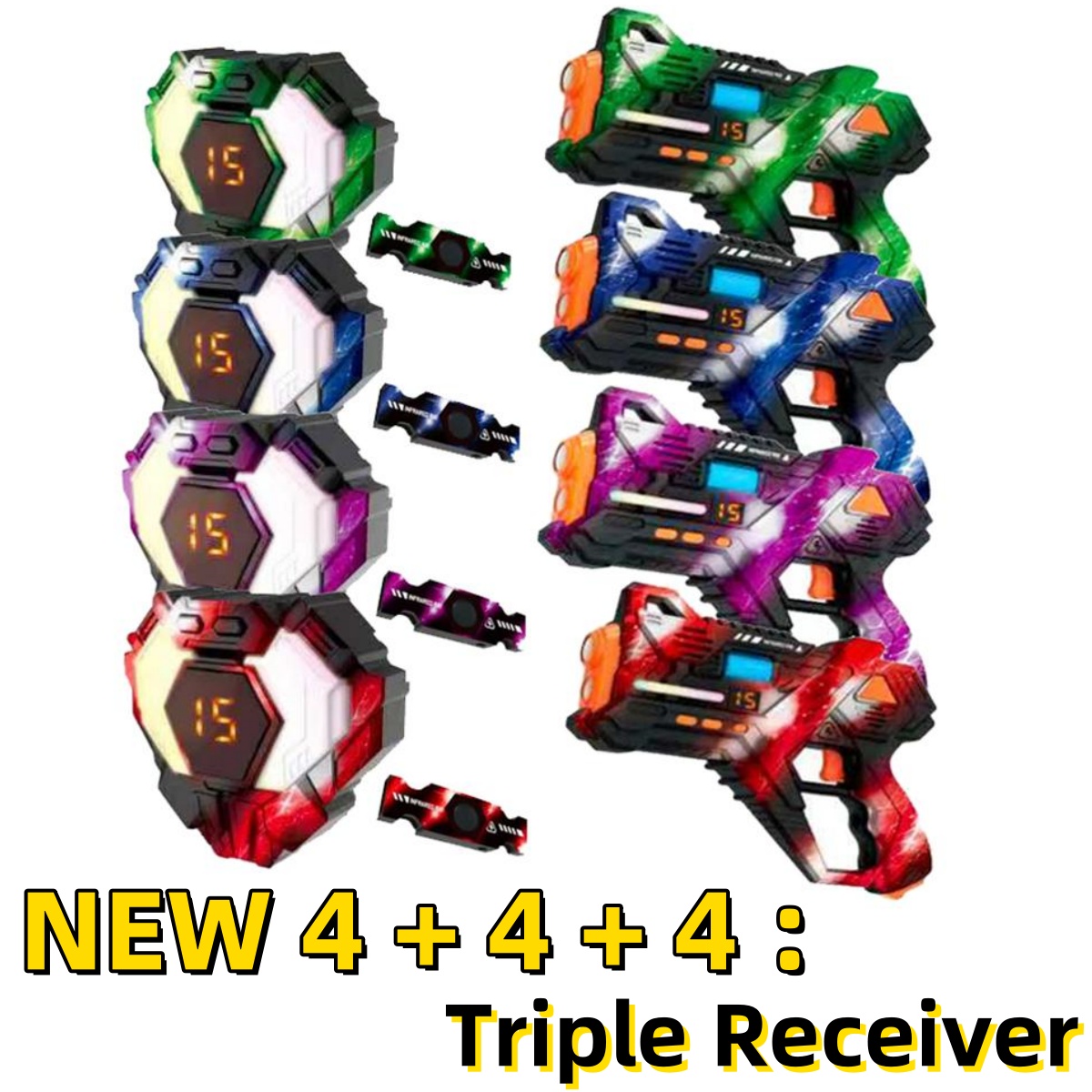 CSTAG 4x4x4 Lazer Etiket Silah - Laser Tag Set Kids incelemesi ve fiyatı