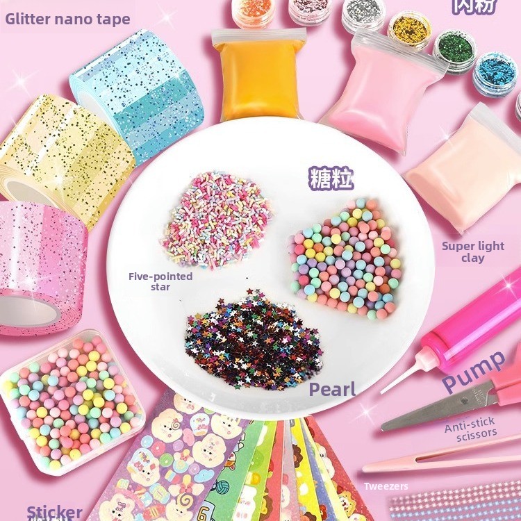 Simli Nano Yapıştırıcı Seti Ka - Slime Making Kit incelemesi ve fiyatı