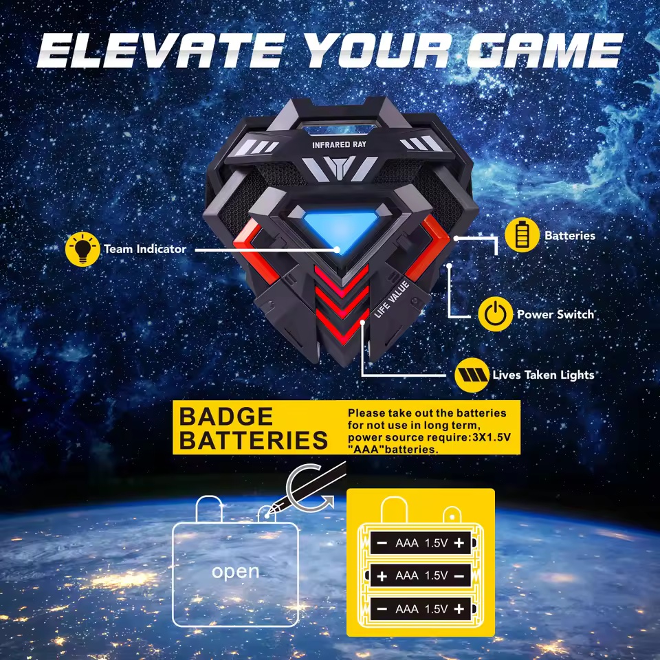 Lazer Kızılötesi Etiket Silah  - Laser Tag Set Kids incelemesi ve fiyatı